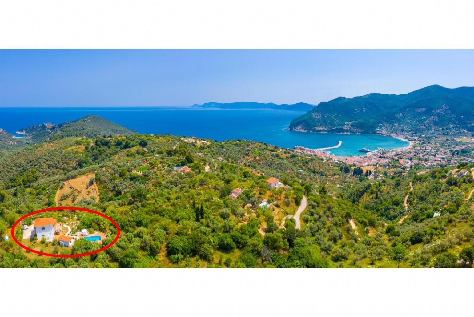 Villa Glafki Panormos  Dış mekan fotoğraf